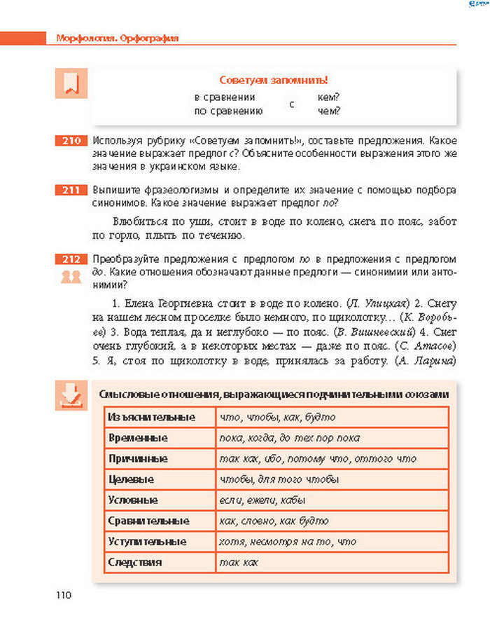 Русский язык 8 класс Баландіна 2016 4-рік