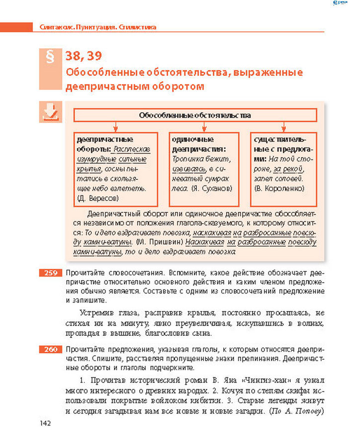 Русский язык 8 класс Баландіна 2016 4-рік