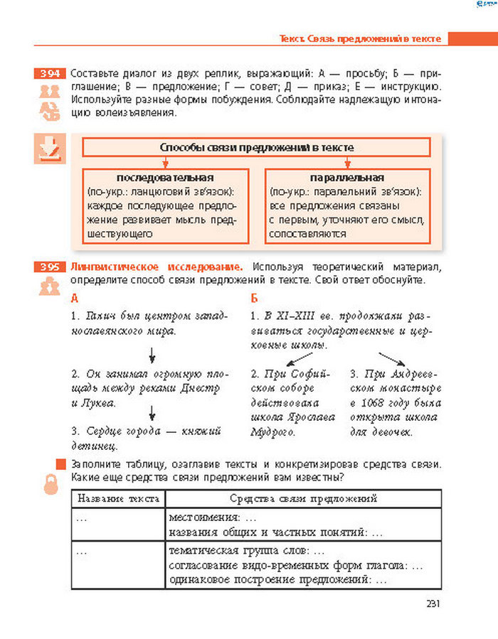 Русский язык 8 класс Баландіна 2016 4-рік