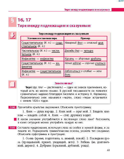 Русский язык 8 класс Баландина 2016 8-год