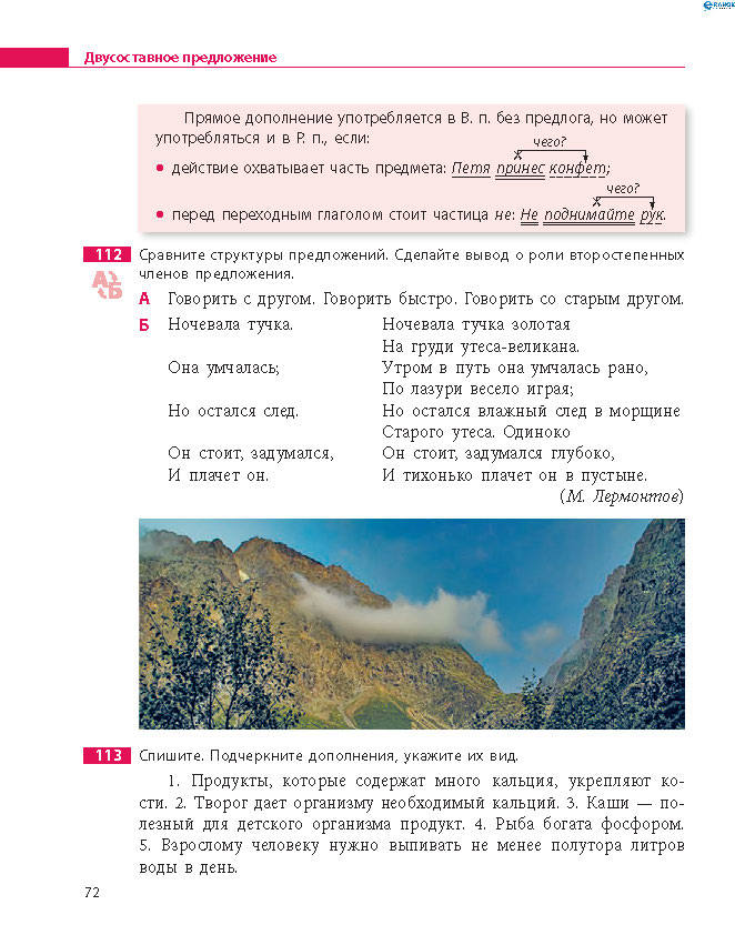 Русский язык 8 класс Баландина 2016 8-год