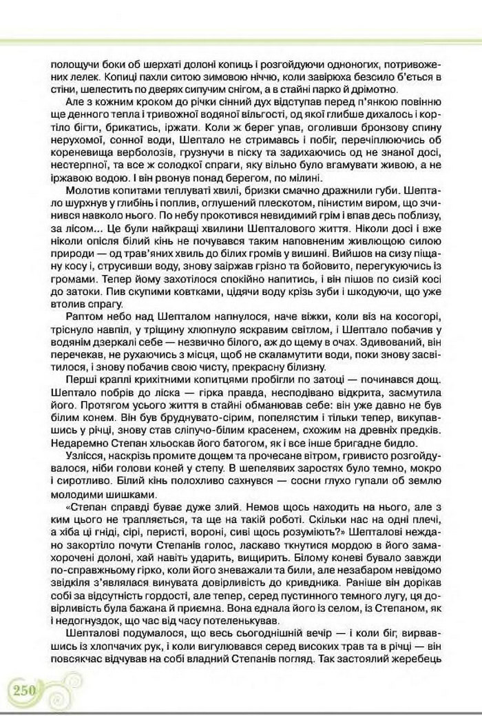 Підручник Українська література 8 клас Коваленко 2016