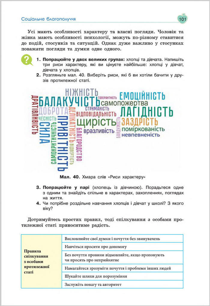 Підручник Основи Здоров'я 8 клас Гущина 2016