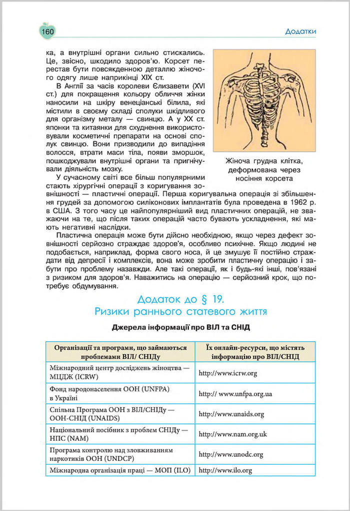 Підручник Основи Здоров'я 8 клас Гущина 2016