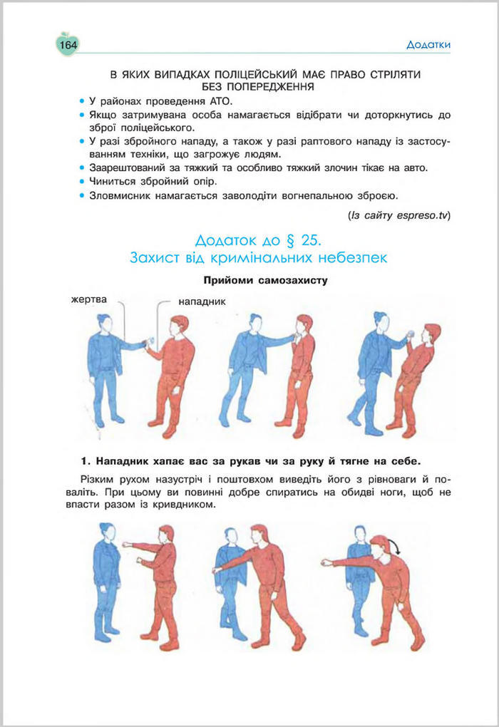 Підручник Основи Здоров'я 8 клас Гущина 2016