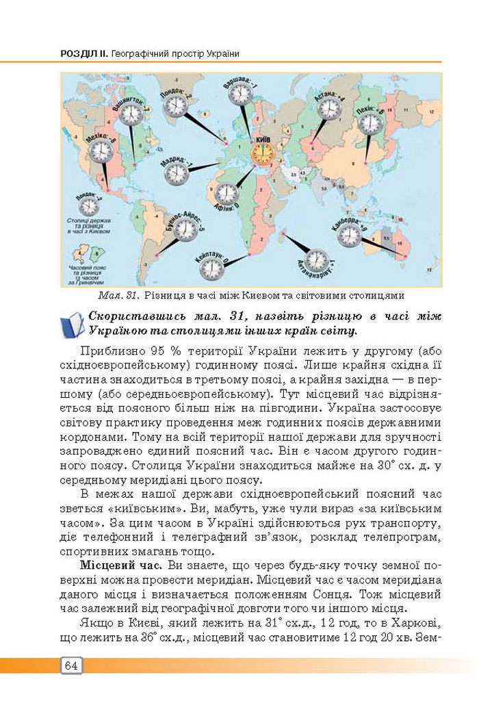 Підручник Географія 8 клас Масляк 2016