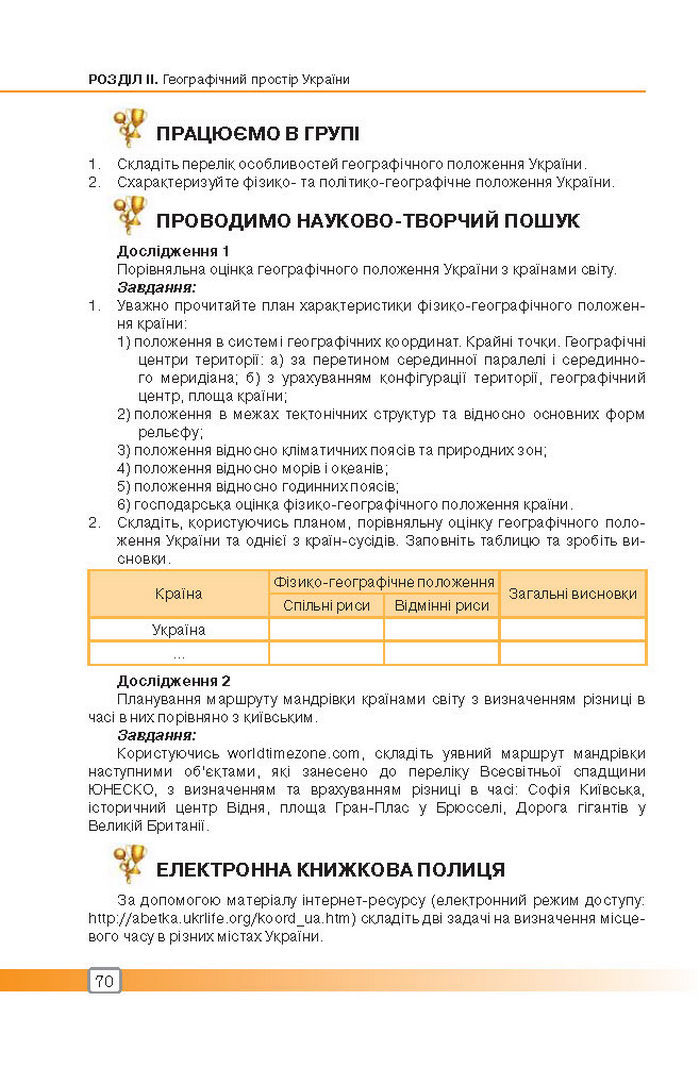 Підручник Географія 8 клас Масляк 2016