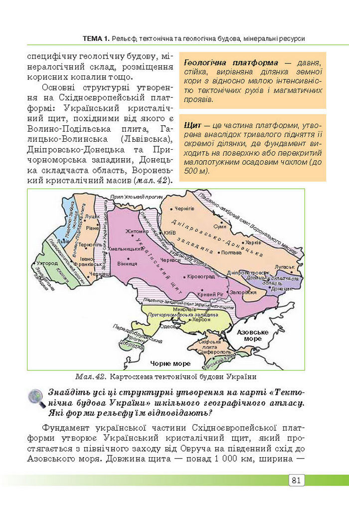 Підручник Географія 8 клас Масляк 2016