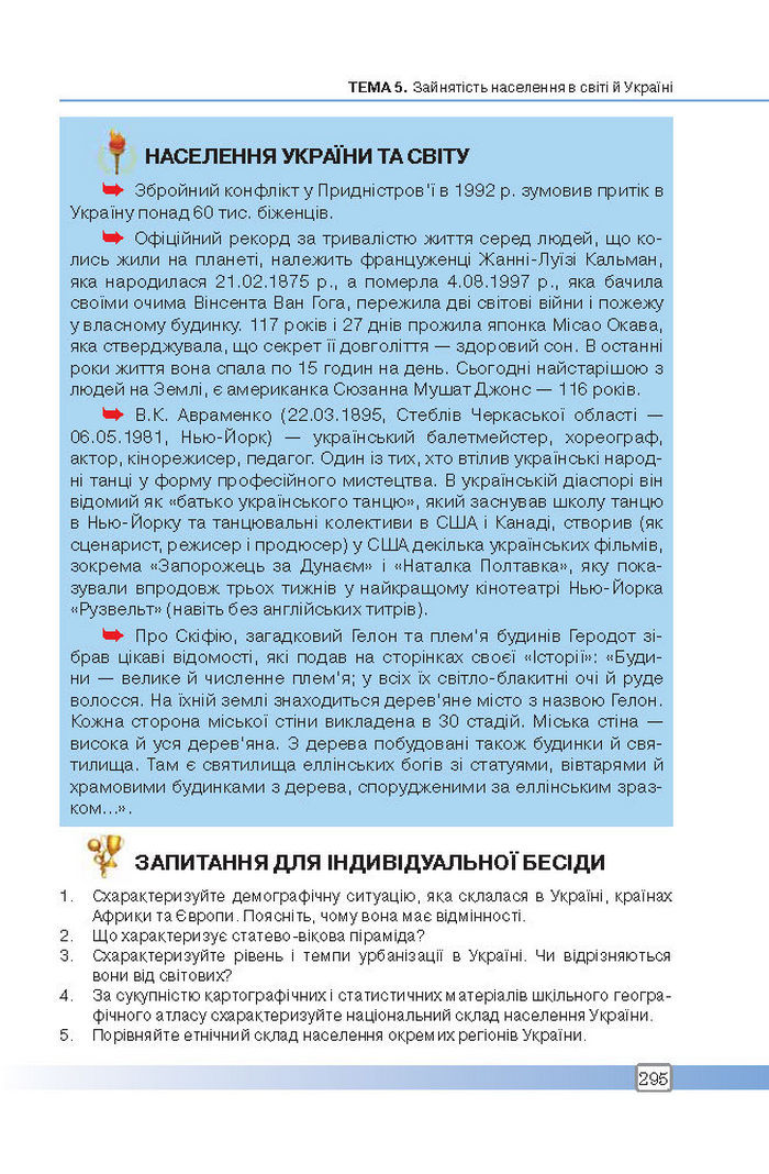 Підручник Географія 8 клас Масляк 2016