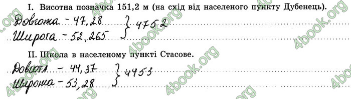 Відповіді Зошит Географія 8 клас Стадник 2021