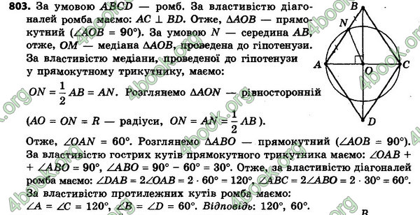 Відповіді Геометрія 8 клас Мерзляк 2021-2016. ГДЗ