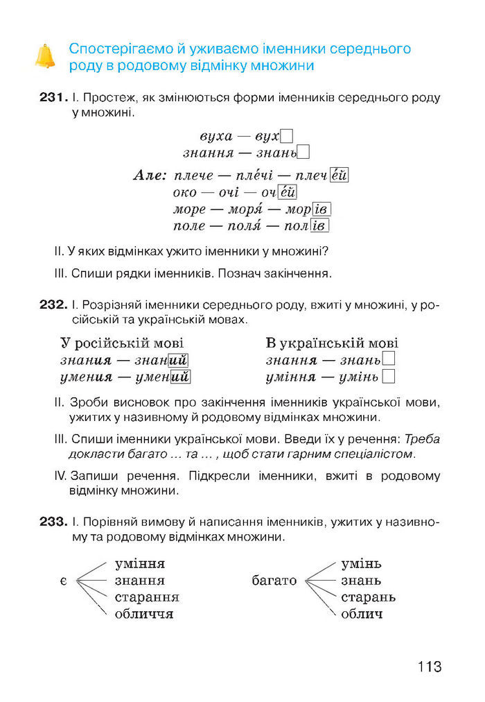 Українська мова 4 класс Хорошковська 2015