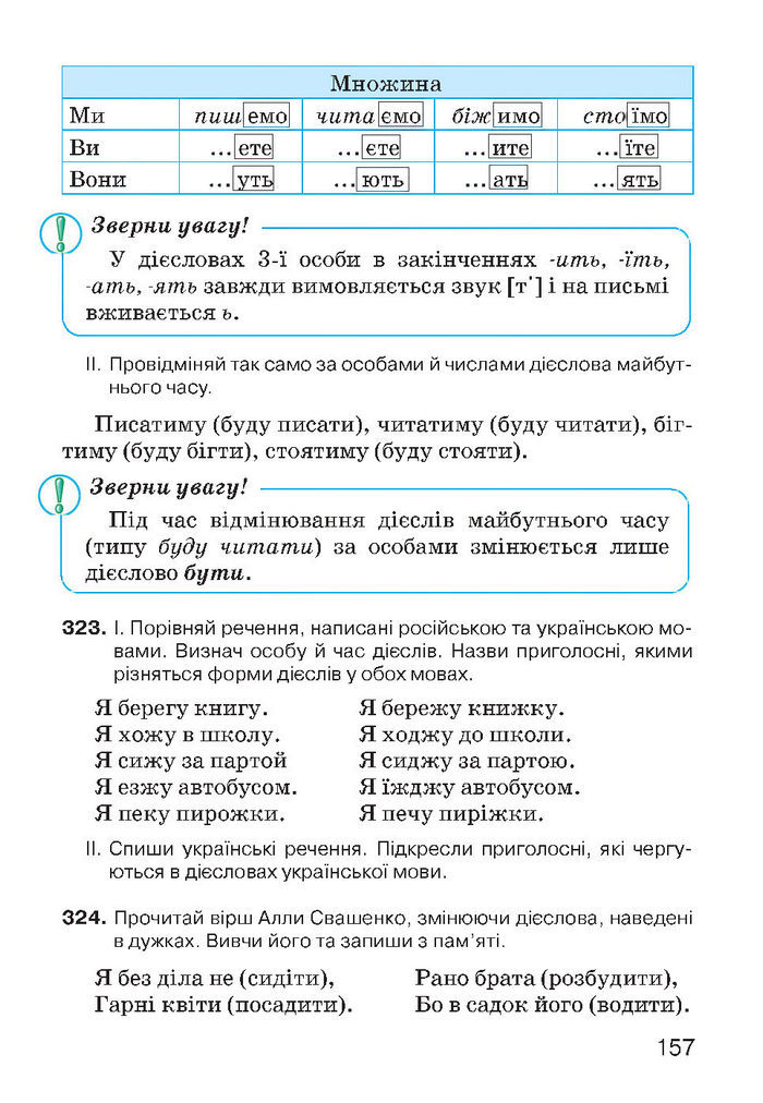 Українська мова 4 класс Хорошковська 2015