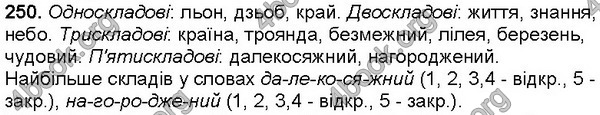 Решебник Українська мова 5 клас Глазова. ГДЗ