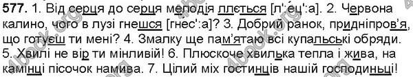 Решебник Українська мова 5 клас Глазова. ГДЗ