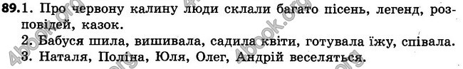 ГДЗ (Ответы, решебник) Українська мова 4 клас Варзацька