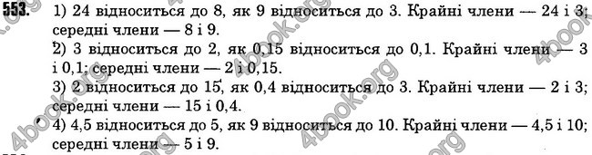 Відповіді Математика 6 клас Тарасенкова
