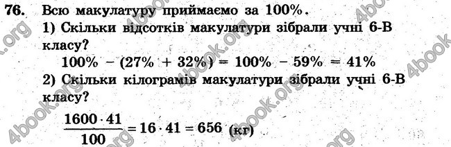 Відповіді Збірник задач Математика 6 клас Мерзляк. ГДЗ