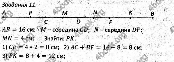 Ответы Збірник задач Геометрія 7 клас Мерзляк 2015. ГДЗ