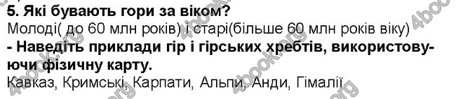 ГДЗ Географія 6 клас Гільберг