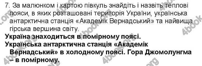 ГДЗ Географія 6 клас Пестушко 2014