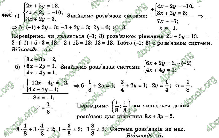 Відповіді Алгебра 7 клас Кравчук 2015. ГДЗ