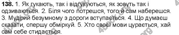 Відповіді Українська мова 7 клас Ющук. ГДЗ