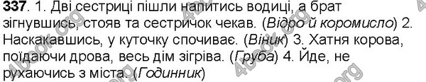 Відповіді Українська мова 7 клас Ющук. ГДЗ