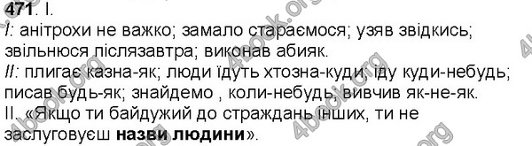 Відповіді Українська мова 7 клас Ющук. ГДЗ