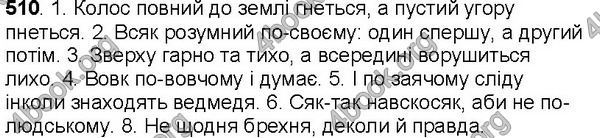 Відповіді Українська мова 7 клас Ющук. ГДЗ