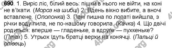 Відповіді Українська мова 7 клас Ющук. ГДЗ