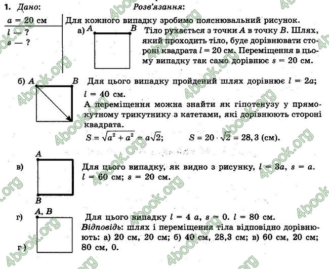 ГДЗ (Ответы, решебник) Фізика 7 клас Засєкіна 2015