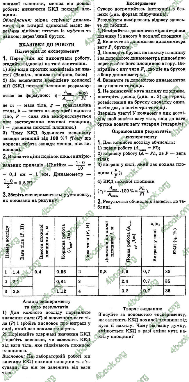 Відповіді Фізика 7 клас Бар’яхтар 2020 (2015)