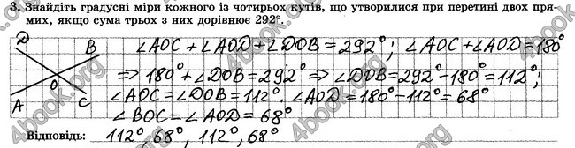 ГДЗ Зошит контрольни 7 клас Геометрія Істер