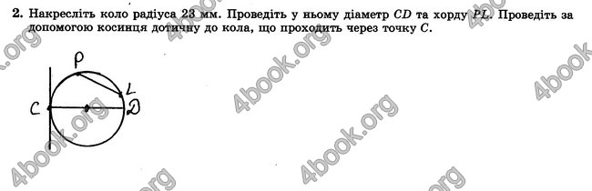 ГДЗ Зошит контрольни 7 клас Геометрія Істер