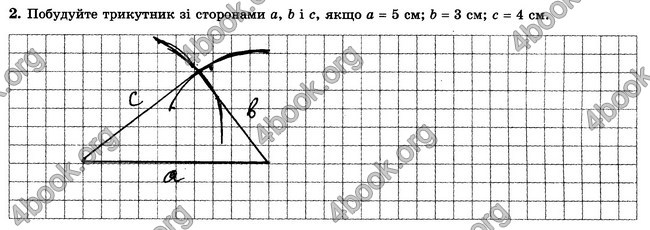 ГДЗ Зошит контрольни 7 клас Геометрія Істер