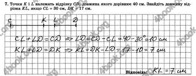 ГДЗ Зошит контрольни 7 клас Геометрія Істер