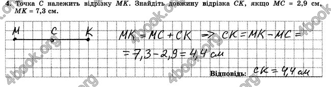 ГДЗ Зошит контрольни 7 клас Геометрія Істер