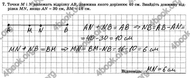 ГДЗ Зошит контрольни 7 клас Геометрія Істер