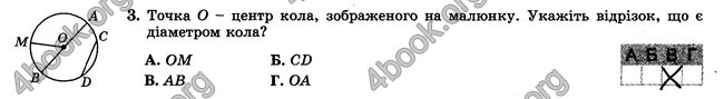 ГДЗ Зошит контрольни 7 клас Геометрія Істер