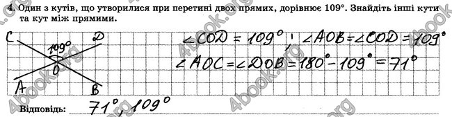 ГДЗ Зошит контрольни 7 клас Геометрія Істер