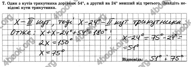 ГДЗ Зошит контрольни 7 клас Геометрія Істер