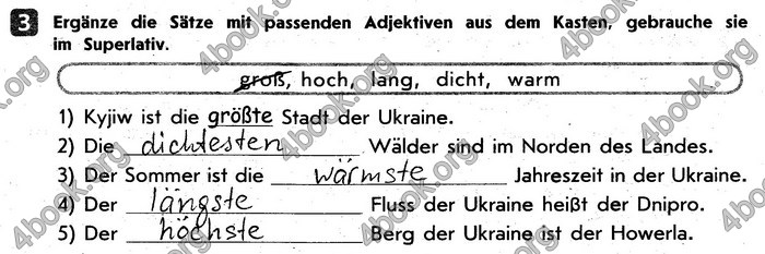 ГДЗ Тести Німецька мова 7 клас Сотникова