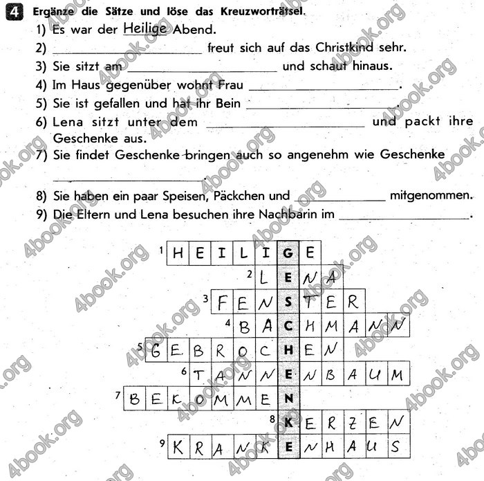 ГДЗ Тести Німецька мова 7 клас Сотникова