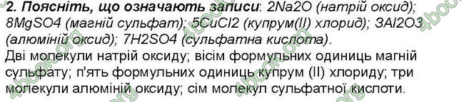 Відповіді Зошит хімія 7 клас Савчин. ГДЗ