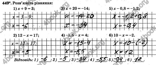 ГДЗ Робочий Зошит Математика 6 клас Мерзляк