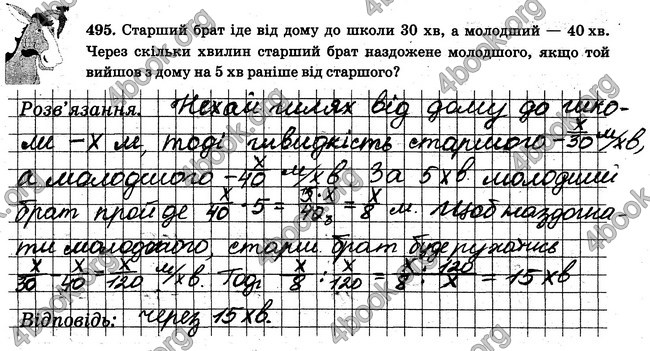 ГДЗ Робочий Зошит Математика 6 клас Мерзляк