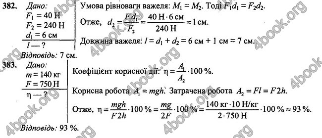 ГДЗ Фізика 7 клас Сиротюк 2015