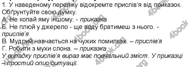 Решебник Світова література 5 клас Волощук. ГДЗ