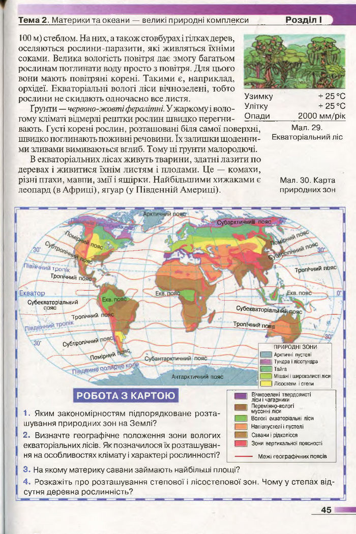 Підручник Географія 7 клас Бойко 2015